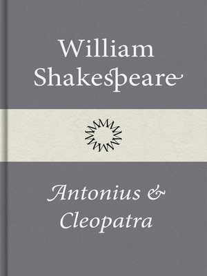 cover image of Antonius och Cleopatra